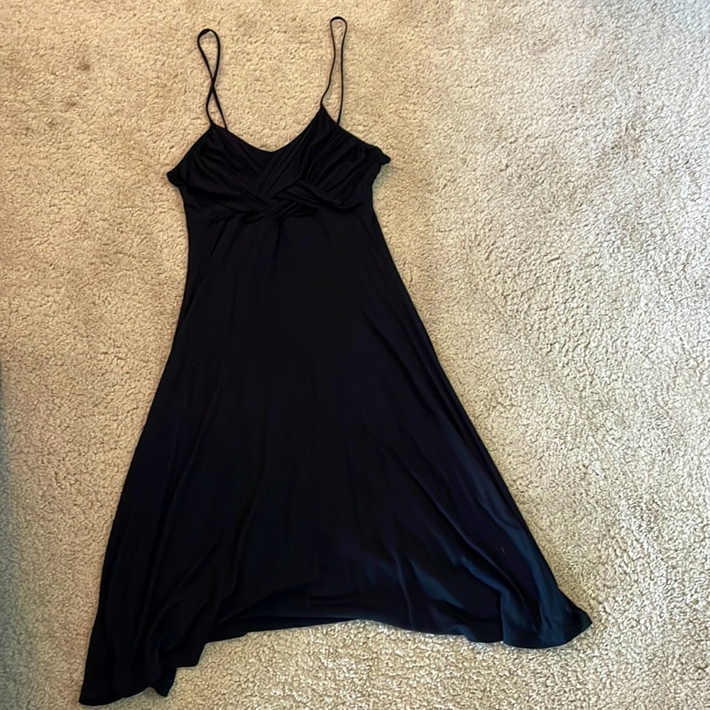 Women’s black dress.